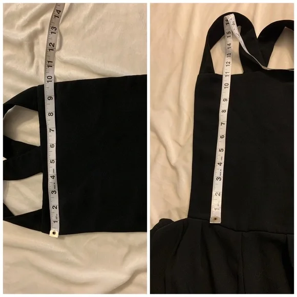 Lovers + Friends black Finley romper S - Picture 5 of 6